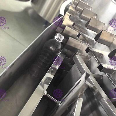 CHOYEZ/ligne en plastique système d'équipement de trieuse de bouteille de PE d'Unscrambler d'usine recevant le Tableau d'accumulateur