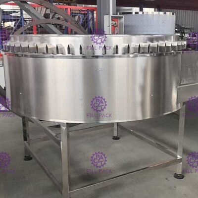 CHOYEZ/ligne en plastique système d'équipement de trieuse de bouteille de PE d'Unscrambler d'usine recevant le Tableau d'accumulateur