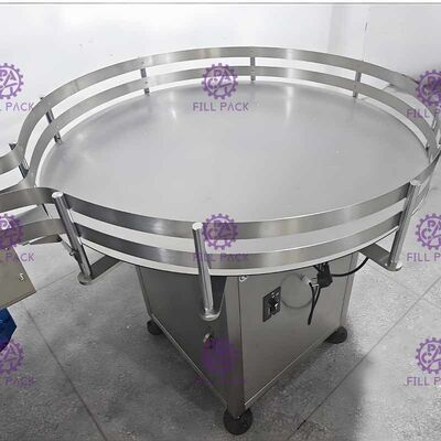 Trieuse de bouteille rotatoire semi automatique pour la bouteille en verre 0.37Kw de lait