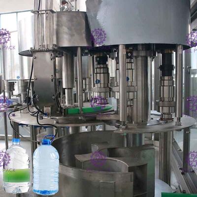 2500BPH usine de remplissage d'eau potable de bouteille de la capacité 5L avec le contrôle de PLC