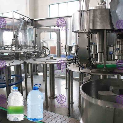 Machine de remplissage d'eau potable d'acier inoxydable pour la chaîne de production d'eau en bouteille