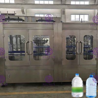 3L / bouteille en plastique 2 de l'eau 5L/10L minérale dans 1 équipement/usine/machine/système/ligne de capsulage remplissants de rinçage