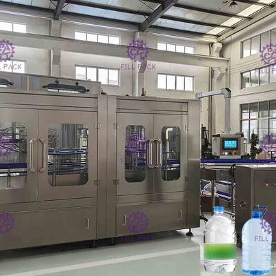 3L / bouteille en plastique 2 de l'eau 5L/10L minérale dans 1 équipement/usine/machine/système/ligne de capsulage remplissants de lavage