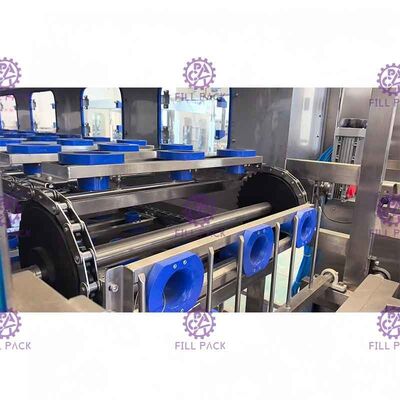 Machine à grande vitesse industrielle de remplisseur de l'eau minérale de machine de remplissage de l'eau de 5 gallons