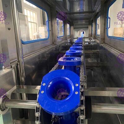 SUS304 machine de remplissage de l'eau de 5 gallons/ligne, machine de remplissage pure de l'eau 200BPH