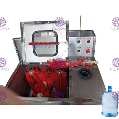 intérieur semi automatique 300BPH - acier inoxydable externe 304 de machine de remplissage de l'eau de 5 gallons