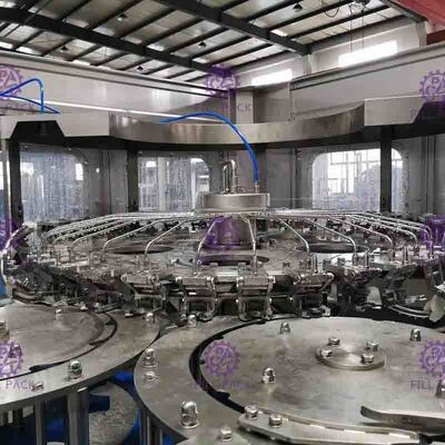 3 automatiques en 1 acier inoxydable de mise en bouteilles d'étape de nourriture d'équipement de boisson non alcoolisée