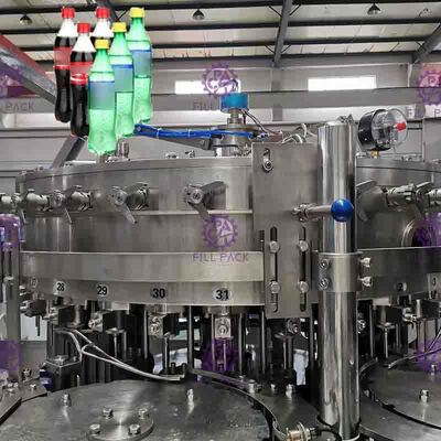 3 automatiques en 1 acier inoxydable de mise en bouteilles d'étape de nourriture d'équipement de boisson non alcoolisée