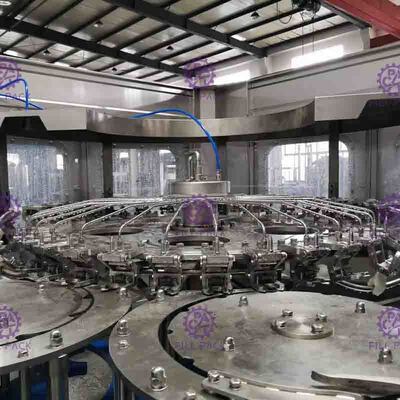 Contrôle 3 de PLC dans 1 machine de remplissage carbonatée de boissons pour la bouteille ronde de l'ANIMAL FAMILIER 0.3L-2L