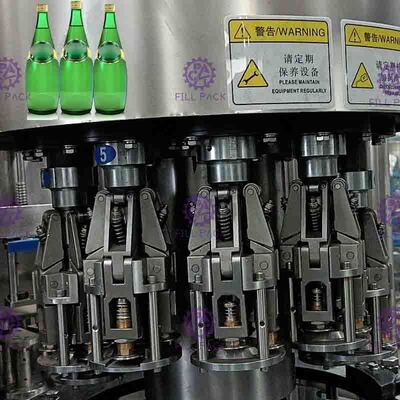 Verre en plastique 3 dans 1 production de bouteille de vin de l'eau de scintillement/machine/équipement/ligne/système Monobloc de production