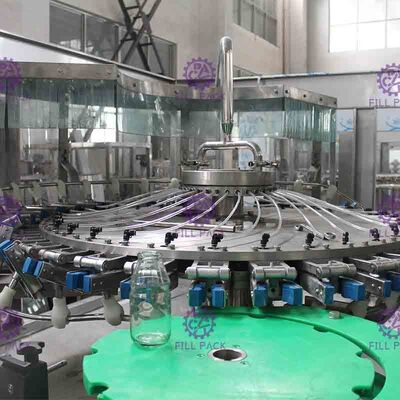 Verre en plastique 3 dans 1 production de bouteille de vin de l'eau de scintillement/machine/équipement/ligne/système Monobloc de production