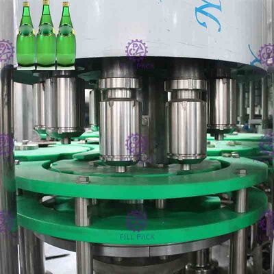 Verre en plastique 3 dans 1 production de bouteille de vin de l'eau de scintillement/machine/équipement/ligne/système Monobloc de production