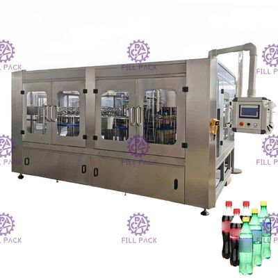 Verre en plastique 3 d'ANIMAL FAMILIER dans 1 machine/équipement/usine/système Monobloc de production de bouteille de vin de l'eau de boisson de boissons de gaz