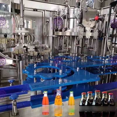 rinçage remplissage machine de capsulage