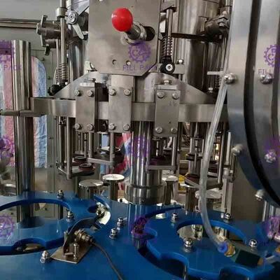 3 dans 1 machine de capsulage remplissante de lavage de Monoblock pour la boisson/vin de jus