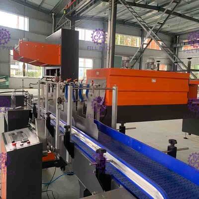 écran tactile de 10pcs/Min Bottle Shrink Wrap Machine pour le kola de jus