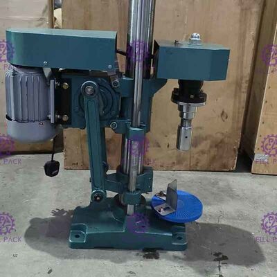 Machine de capsulage semi automatique en aluminium de couronne de la vis 15BPM
