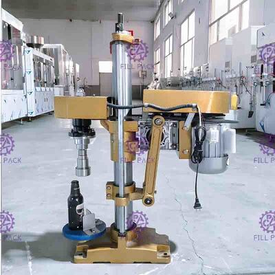 Machine de capsulage semi automatique en aluminium de couronne de la vis 15BPM