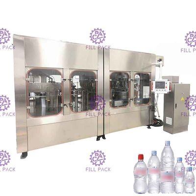 L'eau de bouteille potable pure d'ANIMAL FAMILIER 3 dans 1 équipement industriel de Monoblock/usine/machine/système/ligne