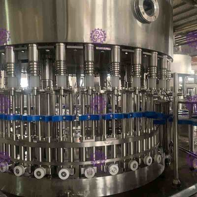 machine de remplissage de bouteilles pure de l'eau 5L 3 dans 1 équipement liquide de remplisseur