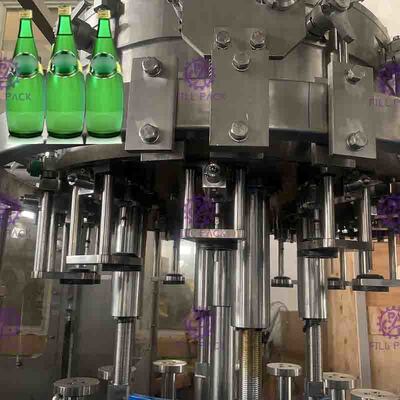 Machine de remplissage de bouteilles de 40 têtes pour la pression négative de bouteille en verre