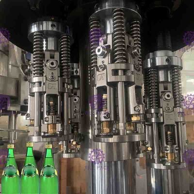 type contrôle liquide d'anneau de machine de remplissage de bouteilles 12000BPH de PLC de cylindre