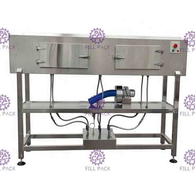 tunnel automatique de rétrécissement de vapeur de 1.5m pour le label de corps d'ANIMAL FAMILIER