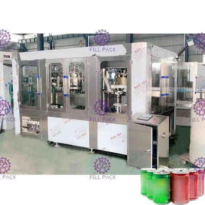 Vissez le type de alimentation contrôle de PLC de machine de remplissage de kola/boîte de soude/de machine de mise en conserve