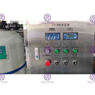 Système de traitement de l'eau potable 500lph d'acier inoxydable avec la membrane 4040