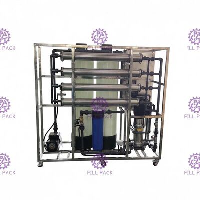 Machine ultra pure creuse de traitement de l'eau de fibre de 1000LPH uF