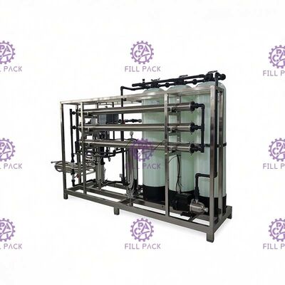 Milieu multi de système de purification d'osmose d'inversion de SS304 500L