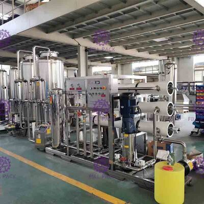 Osmose d'inversion électrique d'acier inoxydable de système d'épuration de l'eau de l'argent 3000L