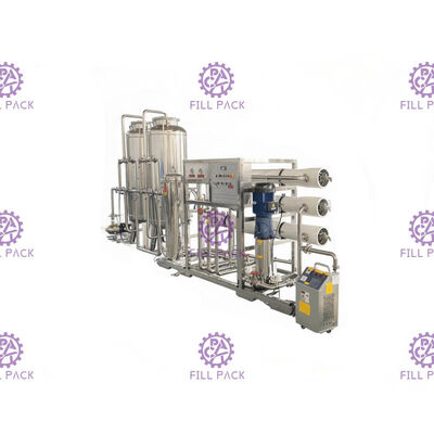 Système creux minéral de filtre de machine de l'eau ultra d'épuration de la fibre 3000LPH