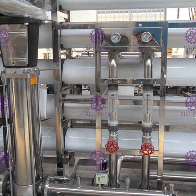 Système de traitement de l'eau de membrane de RO d'acier inoxydable, machine d'épurateur de l'eau
