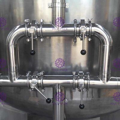 Système de traitement de l'eau SUS304, systèmes automatiques d'épuration d'eau potable