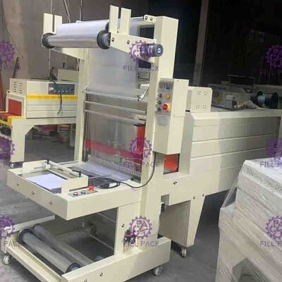 Machine à emballer de bouteille de rétrécissement d'emballage semi automatique pour la boîte de cartons