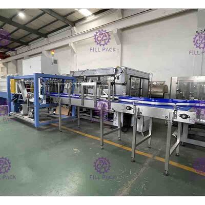 Machine à emballer automatique de bouteille de PLC, 380V carton de 50/60 hertz formant la machine