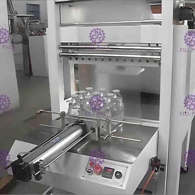 Machine à emballer de papier manuelle de bouteille de palette pour la boisson traitant 8 sacs/minute