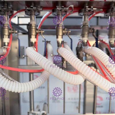 Corrosif linéaire de remplissage de bouteilles de machine de tête multi en plastique automatique de rendement élevé non