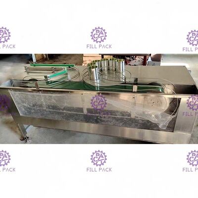 Machine de remplissage et de cachetage de boîtes de conserve de rondelle d'aimant 2000BPH SUS304