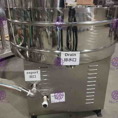 Le verre 3000BPH met en boîte la machine de remplissage de bouteilles de l'eau avec Rinser semi automatique