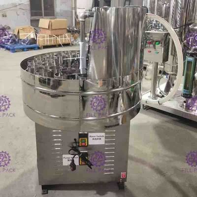 Le verre 3000BPH met en boîte la machine de remplissage de bouteilles de l'eau avec Rinser semi automatique