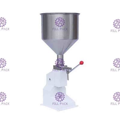 main 10L pressant remplir manuel de liquides de la machine de remplissage 5.5KW quantitativement