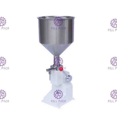 main 10L pressant remplir manuel de liquides de la machine de remplissage 5.5KW quantitativement
