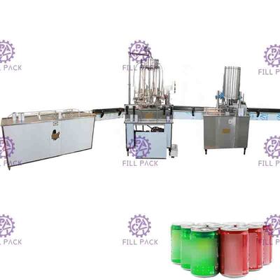 Machine de remplissage équilibrée de boisson non alcoolisée de pression 2000BPH pour les boissons carbonatées