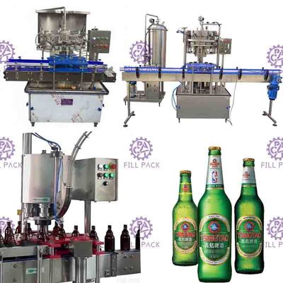 Lave-bouteilles 2000BPH en verre rotatoire complètement automatique pour la machine de remplissage de bière