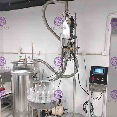 SUS304 doseur d'azote de liquide de l'injecteur Ln2 avec le support d'installation