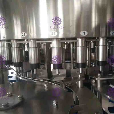 Type de capsulage pneumatique machine de remplissage d'eau en bouteille avec la machine à étiquettes adhésive