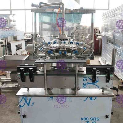 Lavage linéaire d'eau potable de machine de remplissage de bouteilles, remplissage, machine de capsulage