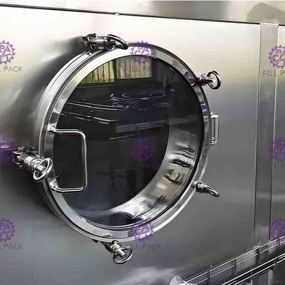 Pasteurisateur mobile mis en bouteille de jus de machine à emballer de bouteille réutilisant avec des becs de pulvérisation